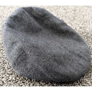 Epoch Hats Company Newsboy Hat  100% Wool Plaid Lining Cap Mens Size Large